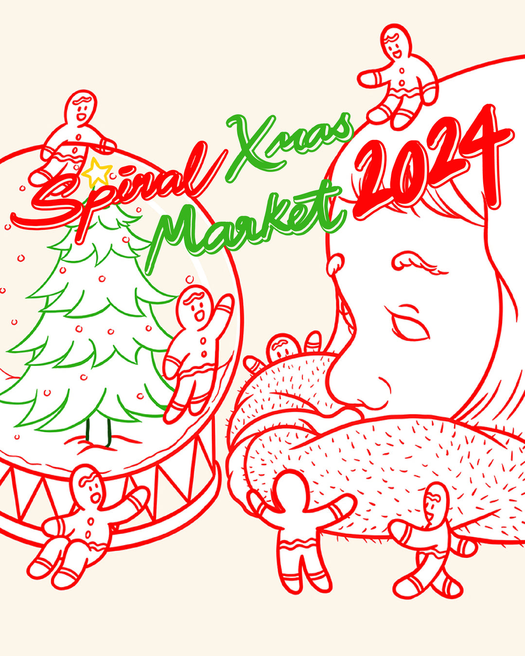 12/6-10　東京・青山「Spiral Xmas Market 2024」に参加します