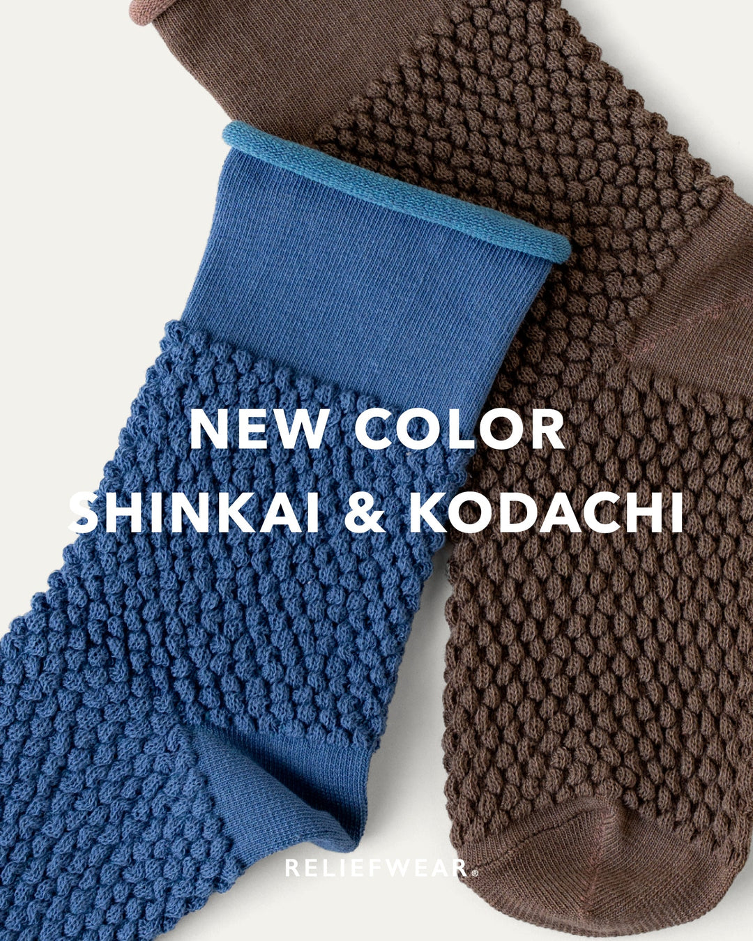 【KAIHŌ SOCKS / SHINSHUKUに新色が登場】