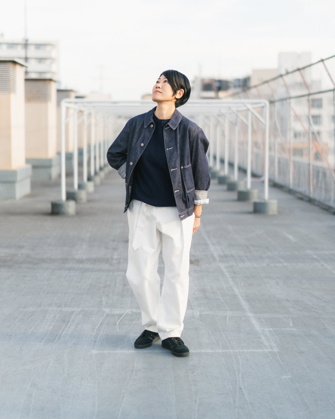 HIBI ヒビ - 起毛コットンツイル