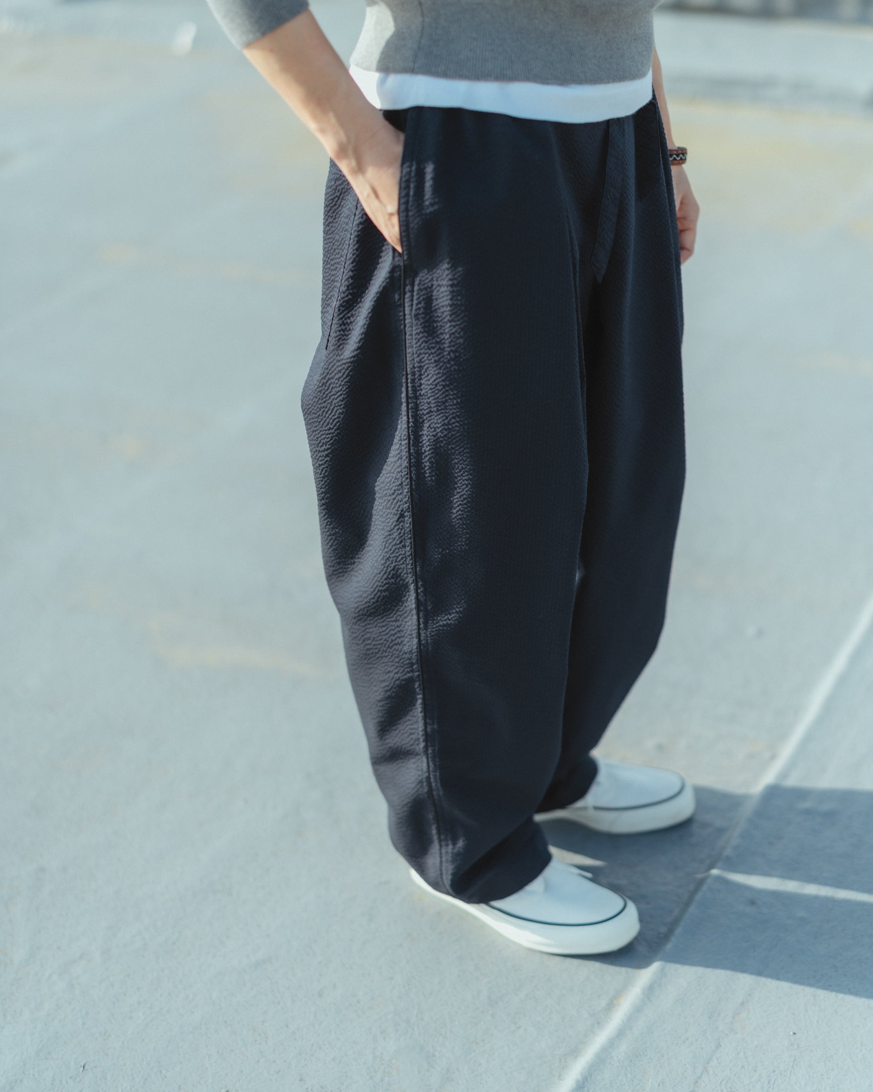 TANDEN PANTS®︎ TABI タビ - ライトシアサッカー – RELIEFWEAR