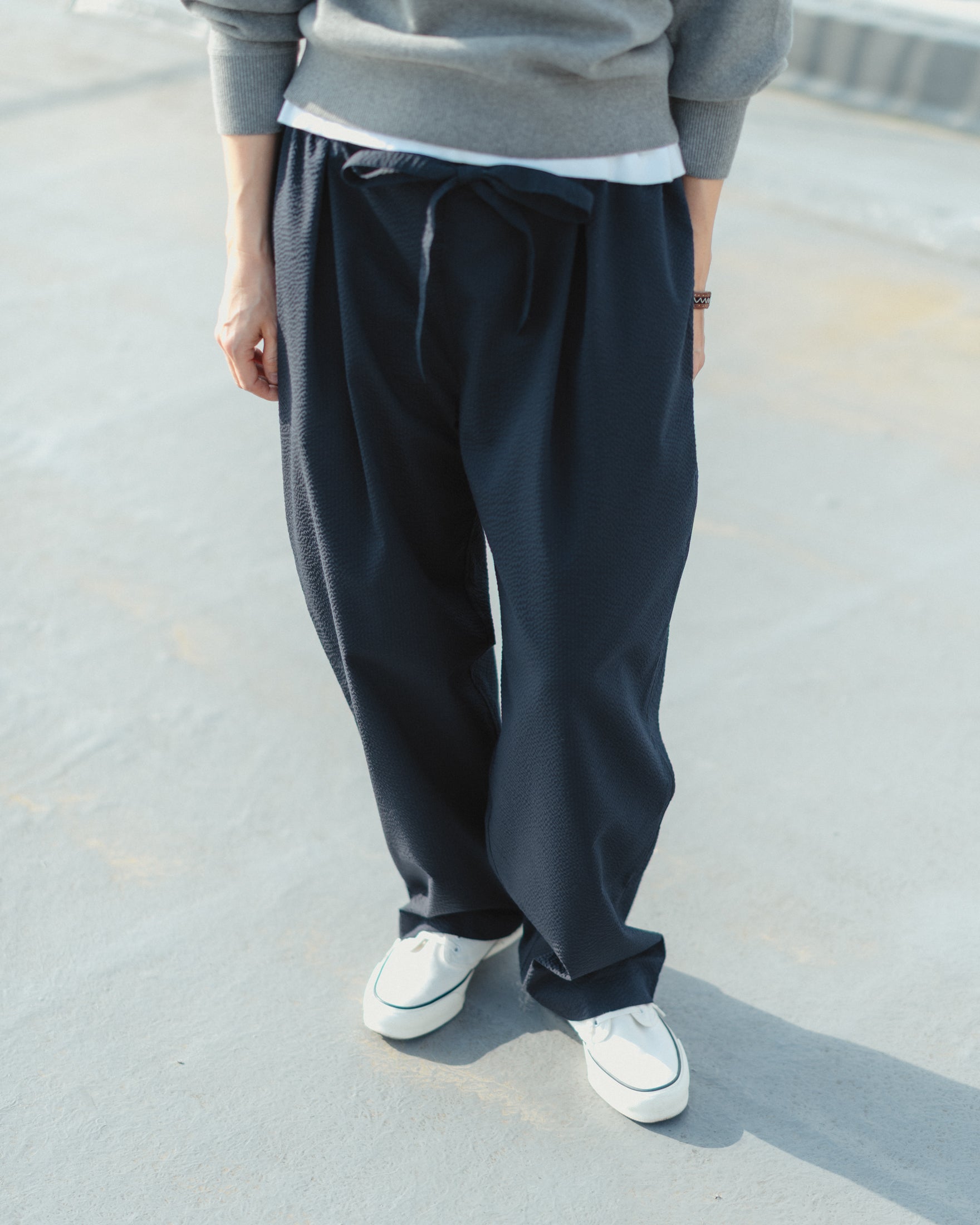 TANDEN PANTS®︎ TABI タビ - ライトシアサッカー – RELIEFWEAR