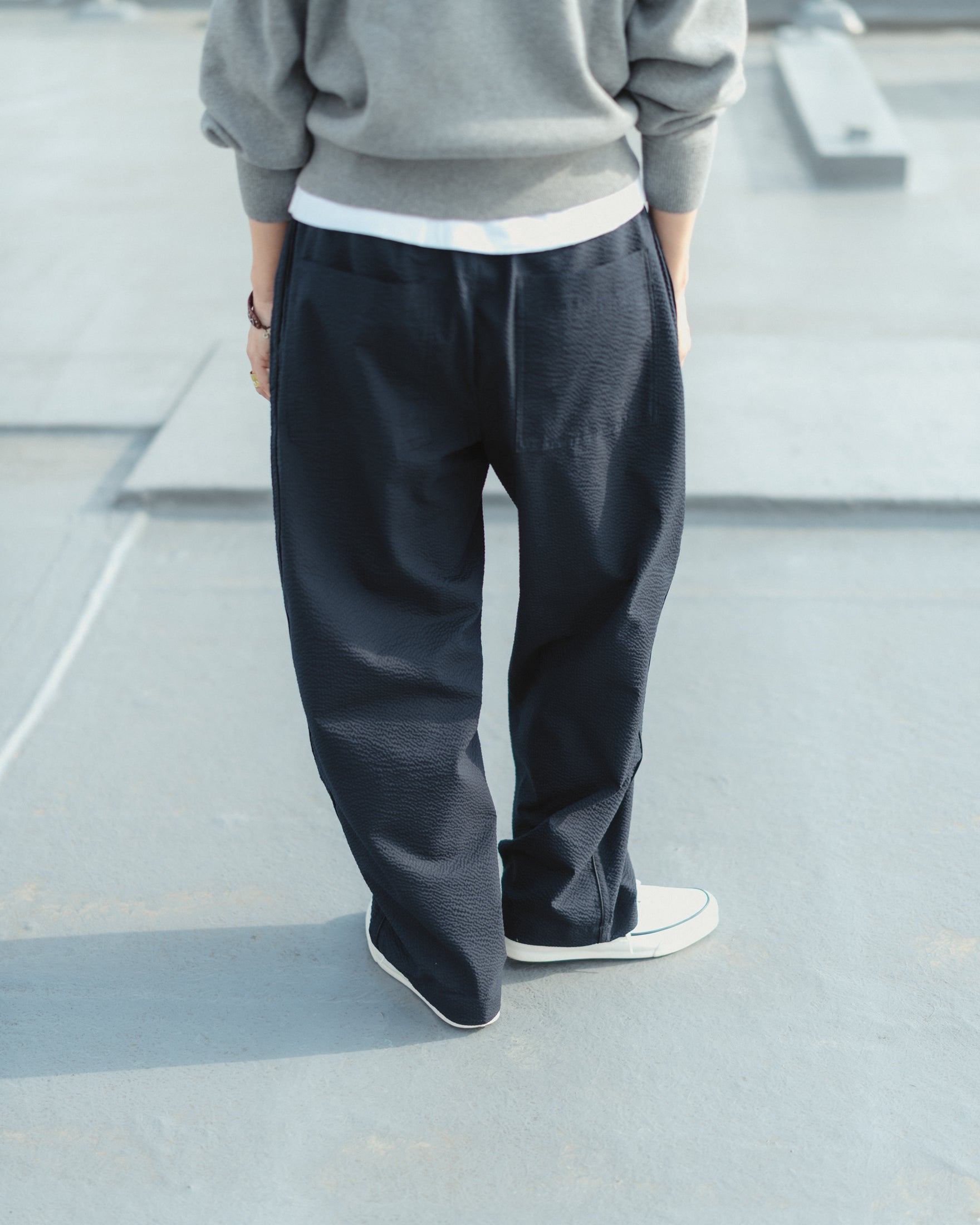 TANDEN PANTS®︎ TABI タビ - ライトシアサッカー – RELIEFWEAR